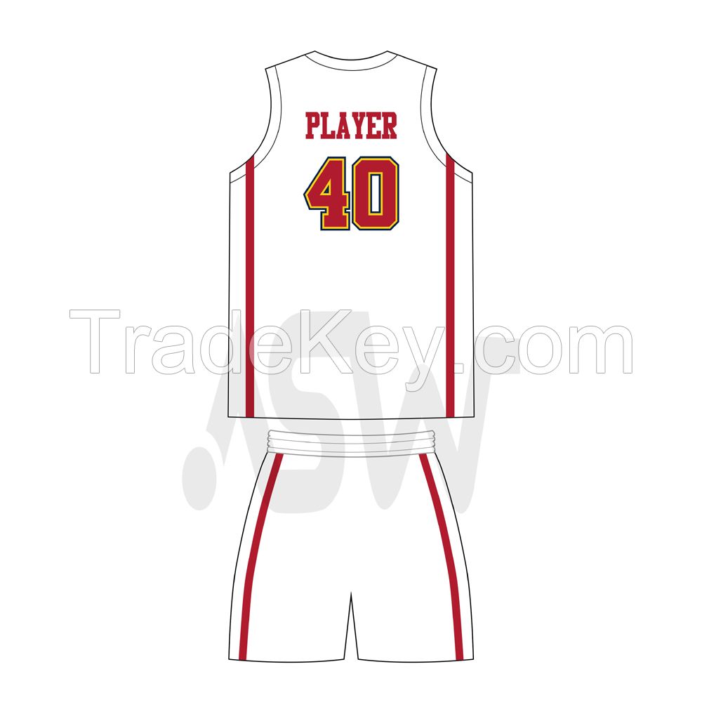 High End Quality Men Basketball Jersey Uniform 2022