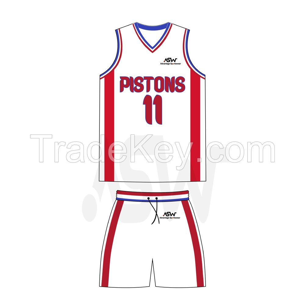 Custom Logo Wholesale Basketball Wear Basketball Uniform For Men