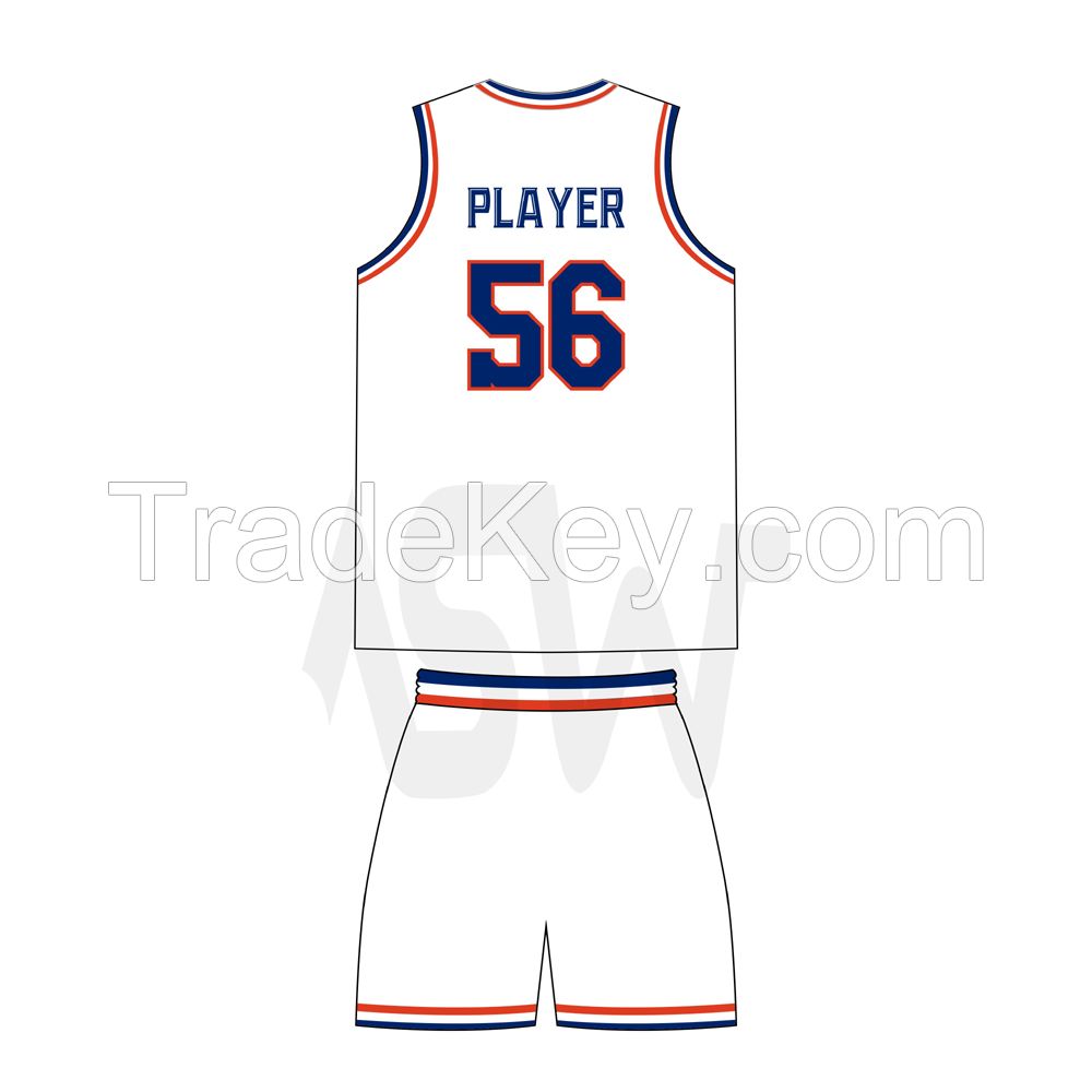 2022 Latest Style Custom Print Men Basketball Jersey Uniform