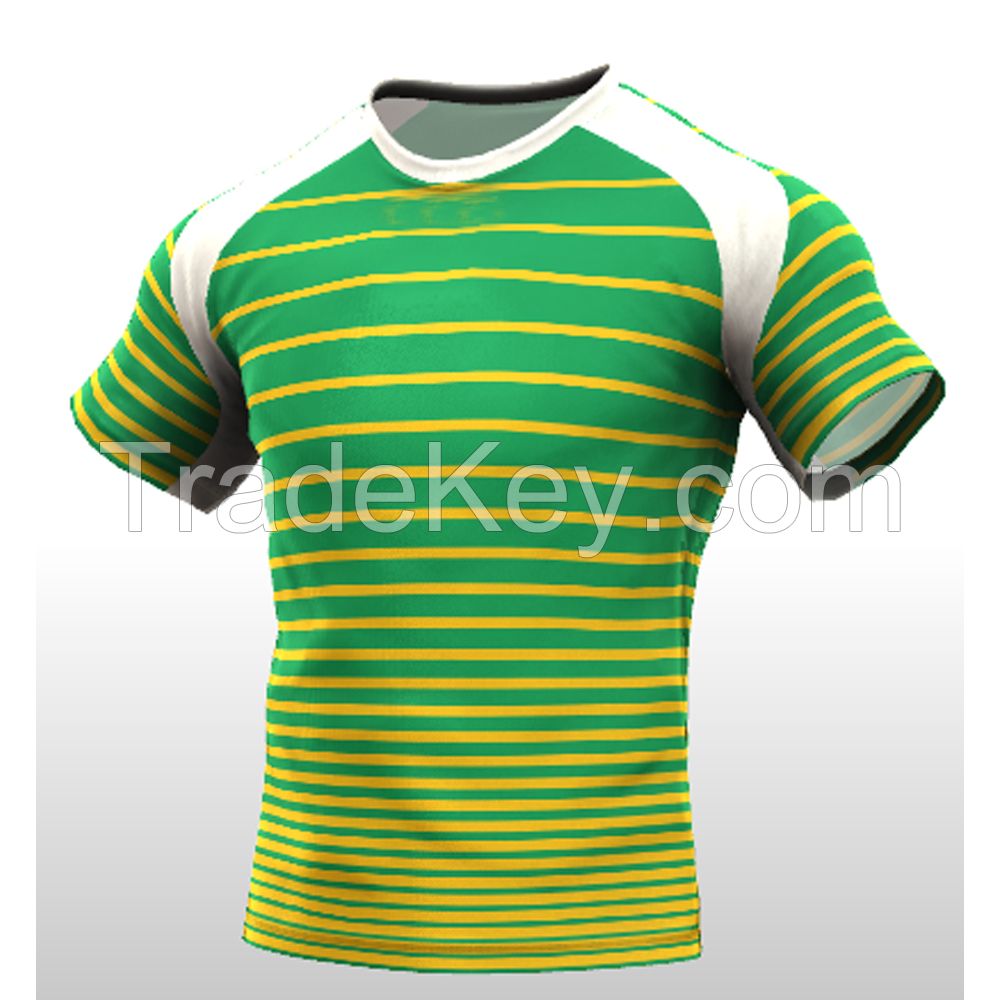 Cheap Rugby League Jersey Fabric Sublimated Custom Design Rugby Jersey