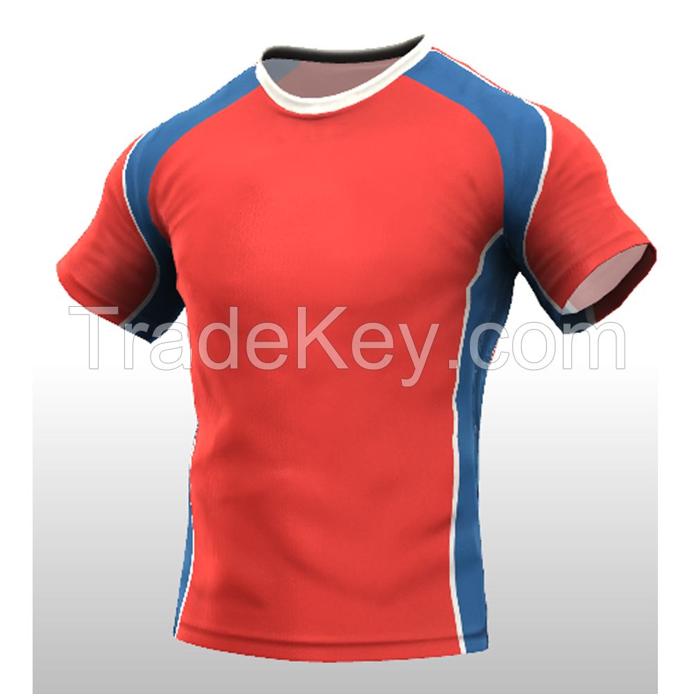 Low MOQ High Quality Sublimation Men Training Rugby Jersey 