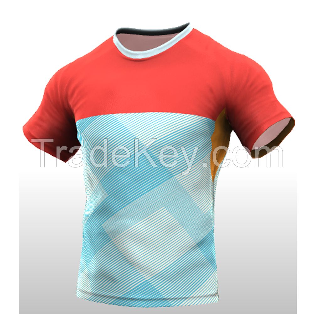 OEM design customized logo new style men rugby jersey