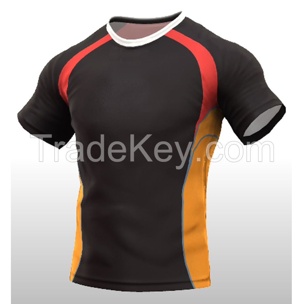 Sport wear men rugby jersey full sublimation team rugby jersey