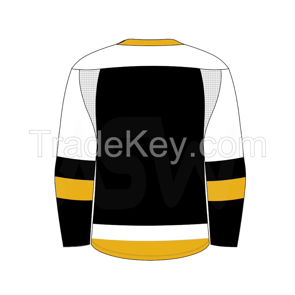 Sublimation hockey training practice jersey cheap filed custom ice hockey shirts 