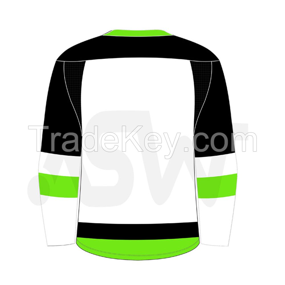 Top quality custom sublimation ice hockey jersey
