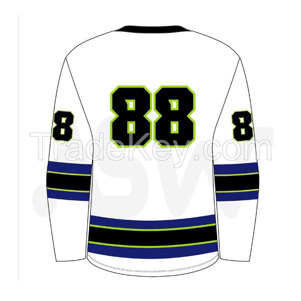 Wholesale cheap price new design sport wear ice hockey jersey