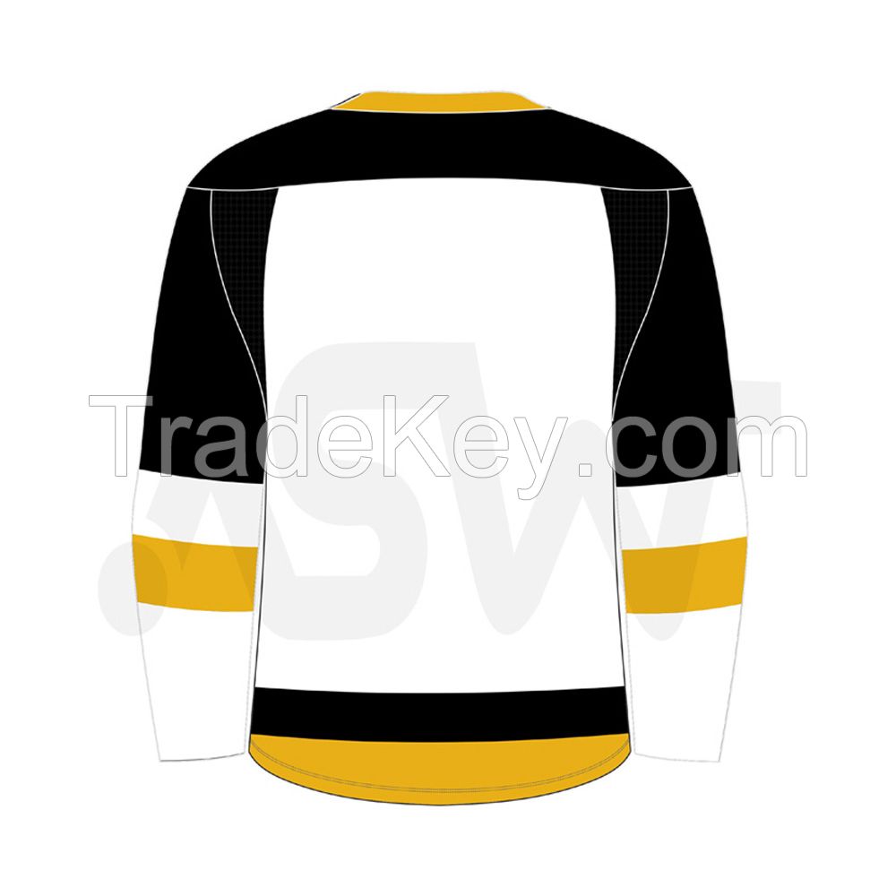 Wholesale cheap price new design ice hockey jersey sublimation printing quick dry men sport wear ice hockey jersey