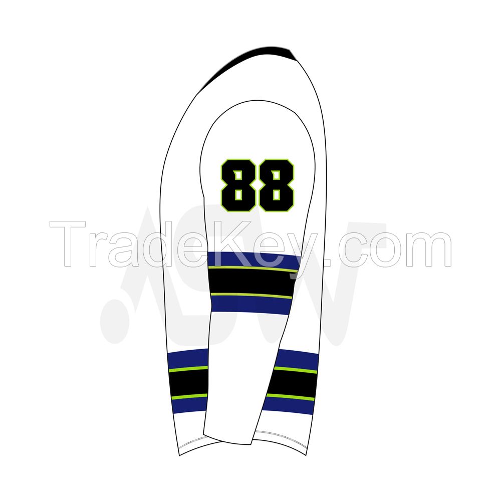 Hot selling 100%polyester custom ice hockey jersey 2022