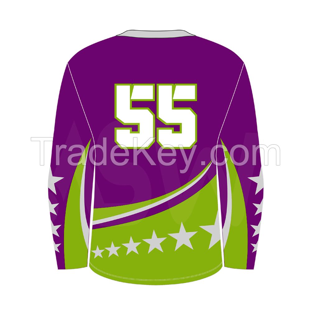 100% Polyester OEM Customized Professional Design Ice Hockey Jersey for men