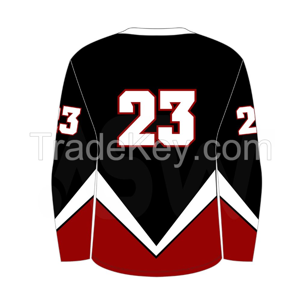 2022-23 Cheap Custom Sublimation Oversized Men Ice Hockey Jersey