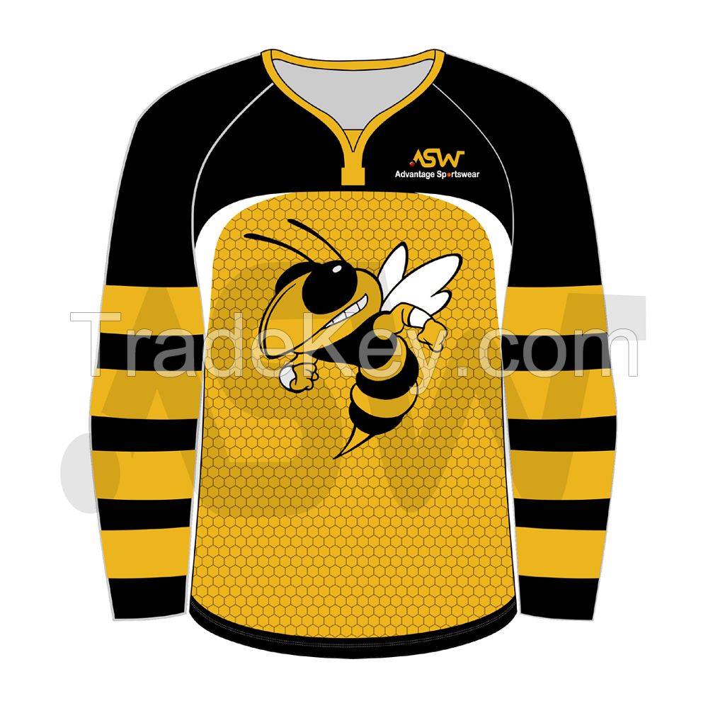 Custom Design Men Fully Sublimated Ice Hockey Jersey 2022