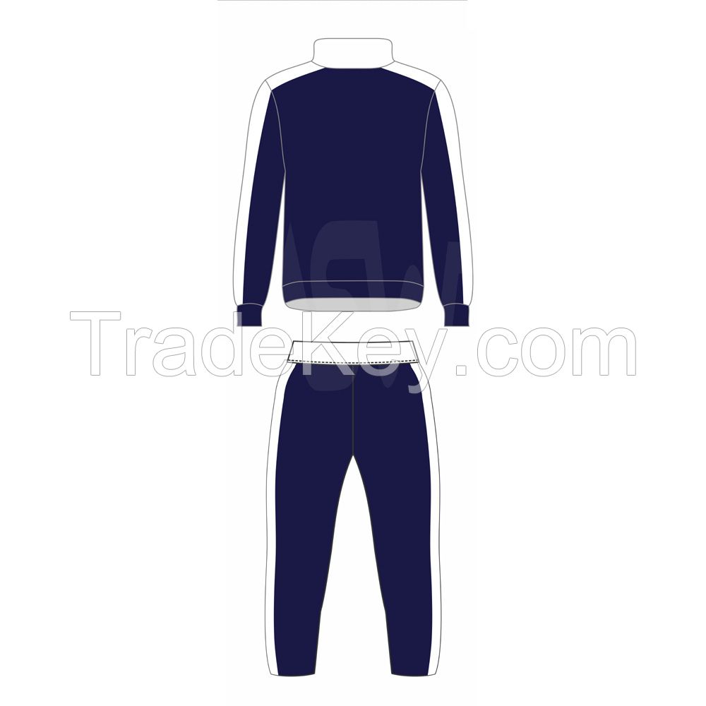Design Your Own Two Pieces Track Suit Men Fitted Best Design Tracksuit