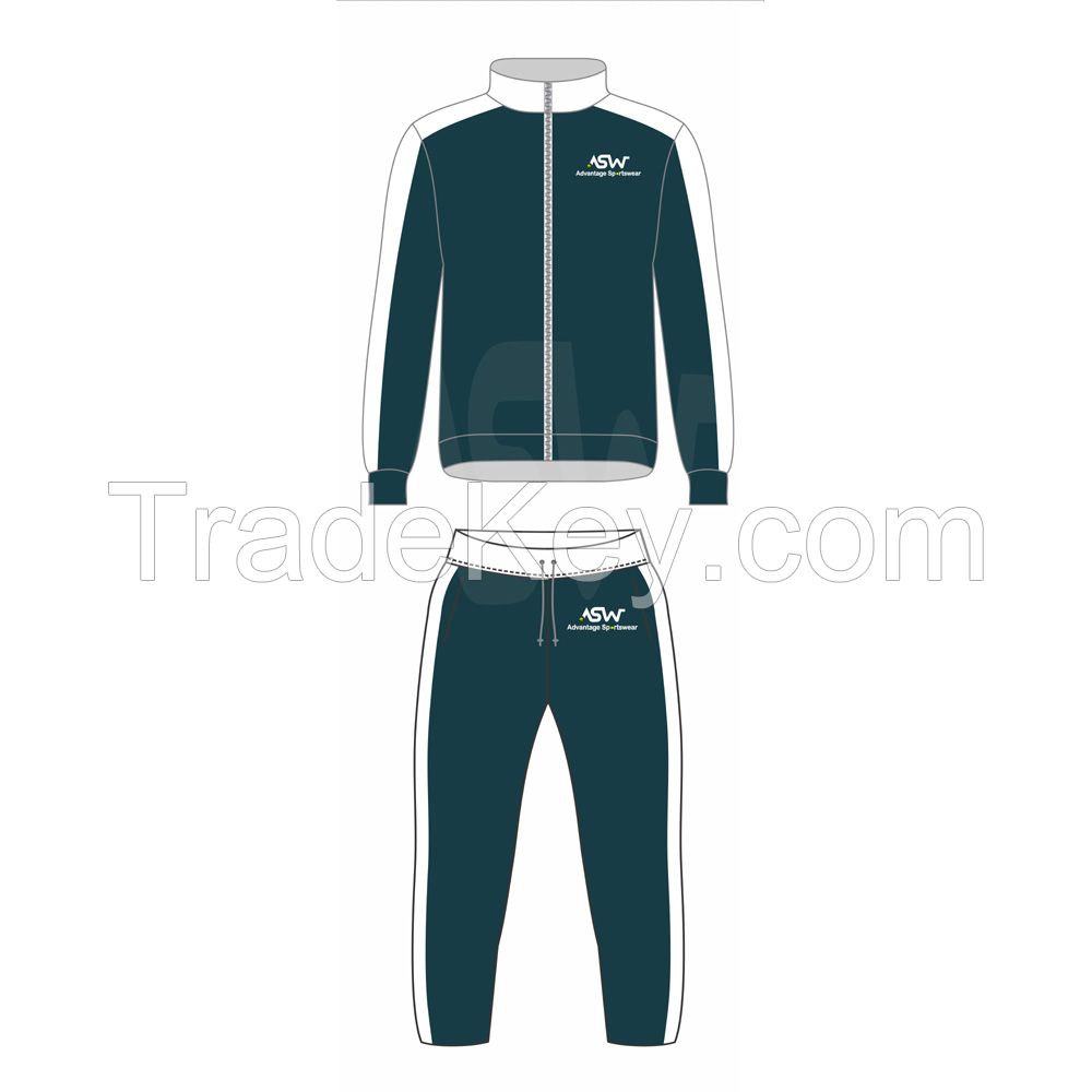 Design Your Own Two Pieces Track Suit Men Fitted Best Design Tracksuit