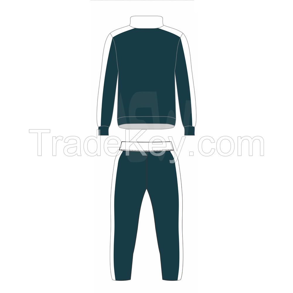 Design Your Own Two Pieces Track Suit Men Fitted Best Design Tracksuit