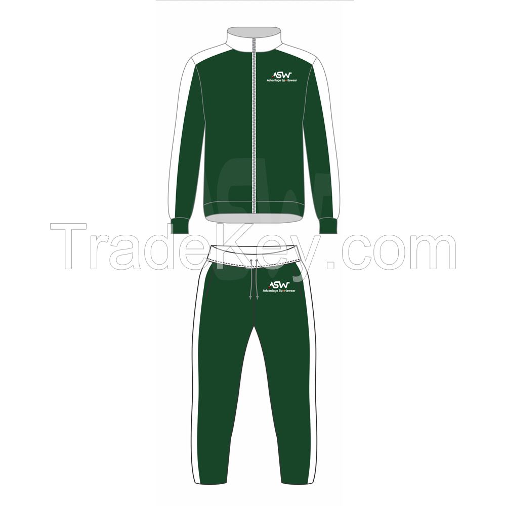 Custom Logo Long Sleeve Men Sportswear Tracksuit Jogging 2 Pieces Men Casual Sets