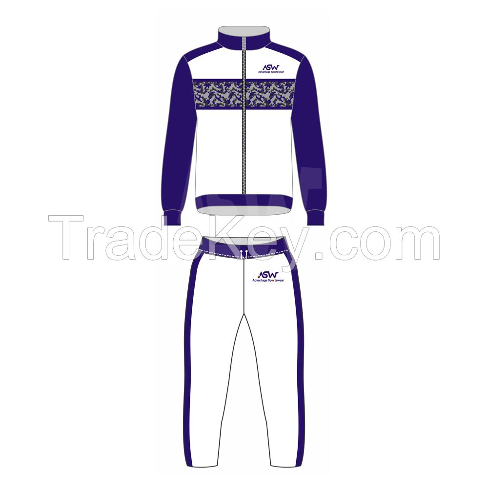High Quality Cheap OEM tracksuit sportswear set custom logo slim fit gym tracksuits for men