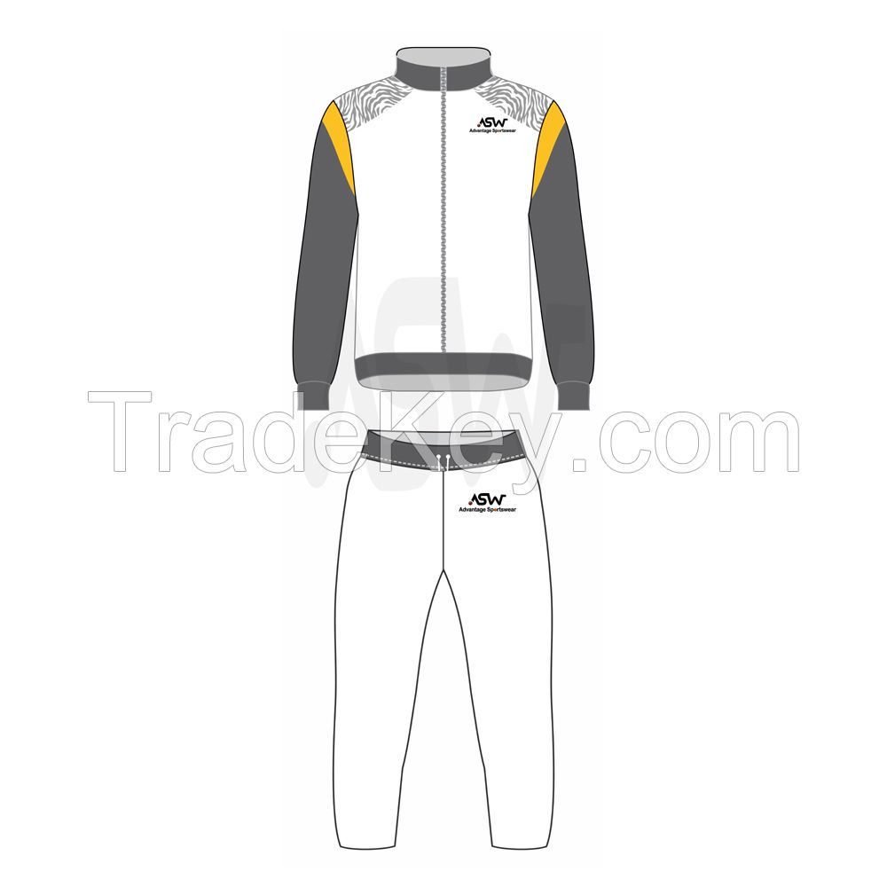 New Design Winter Wear 2 Pieces Set Custom Men Sports Wear Thick Cotton Material Jogging Suits Men Tracksuits