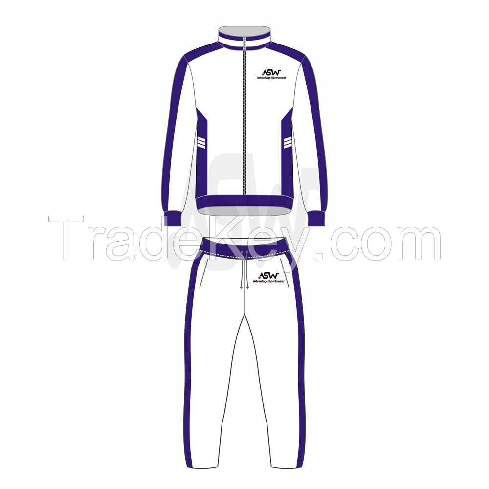 Wholesale unisex track suits men sport tracksuit set Custom summer tracksuit for men