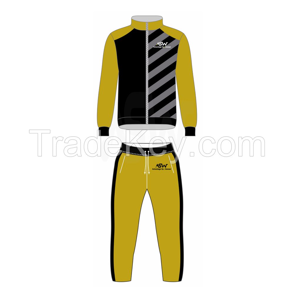 Custom Logo Slim Fit Training Wear Men Track Suit