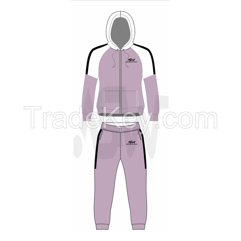 2022 Wholesale sweat suits sportswear men plain fitted tracksuit