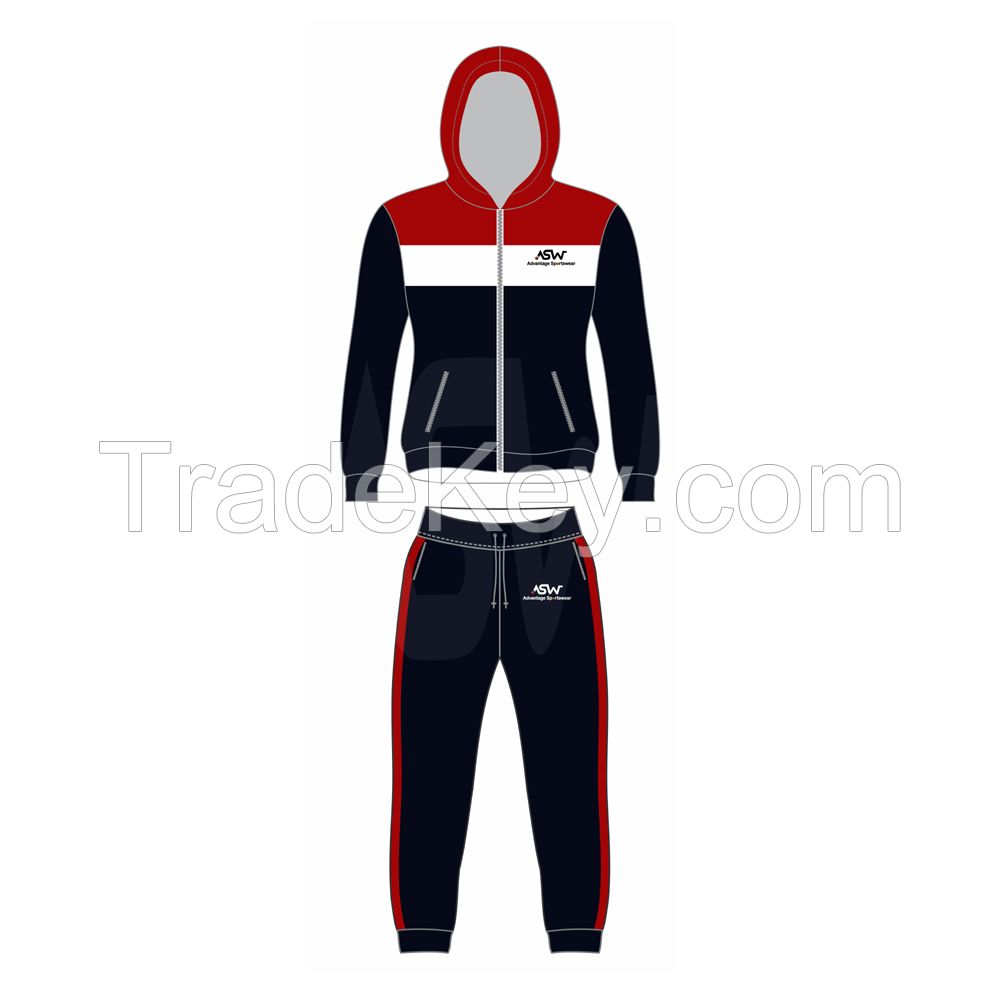 Best Design Customized Men Tracksuit Cotton Training Clothes Sweat