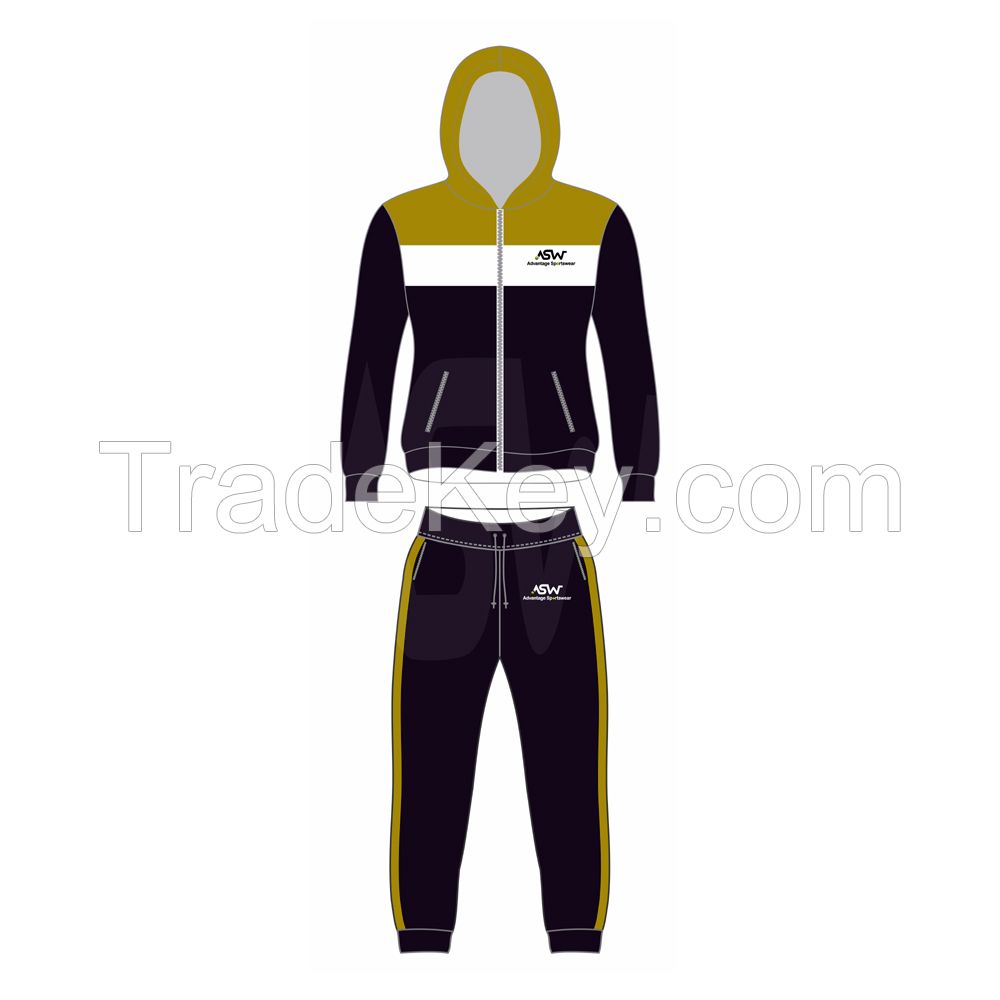 Design Your Own Two Pieces Male Track Suit