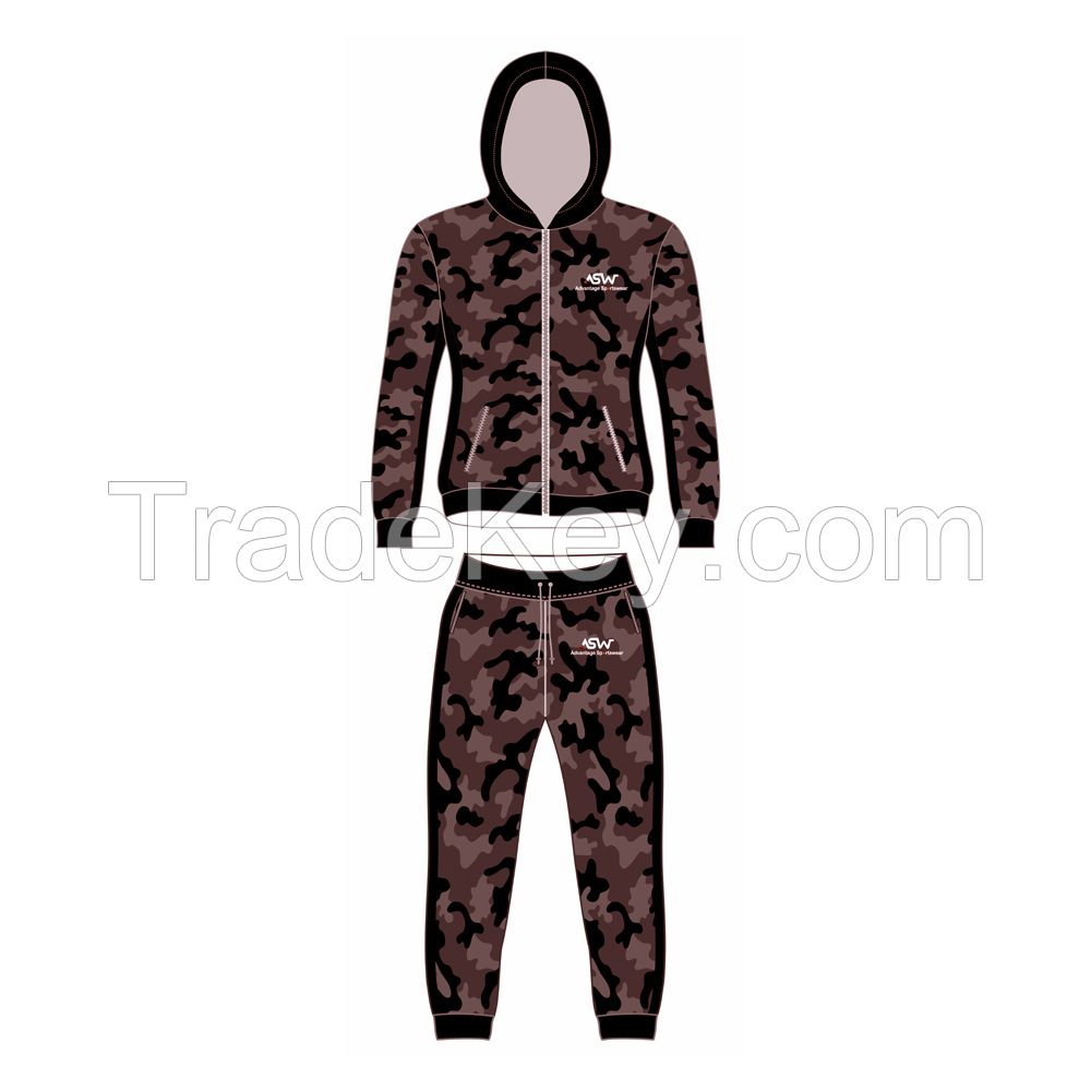 Wholesale Blank Men Sports Suit Gym Custom Sportswear Men Tracksuit