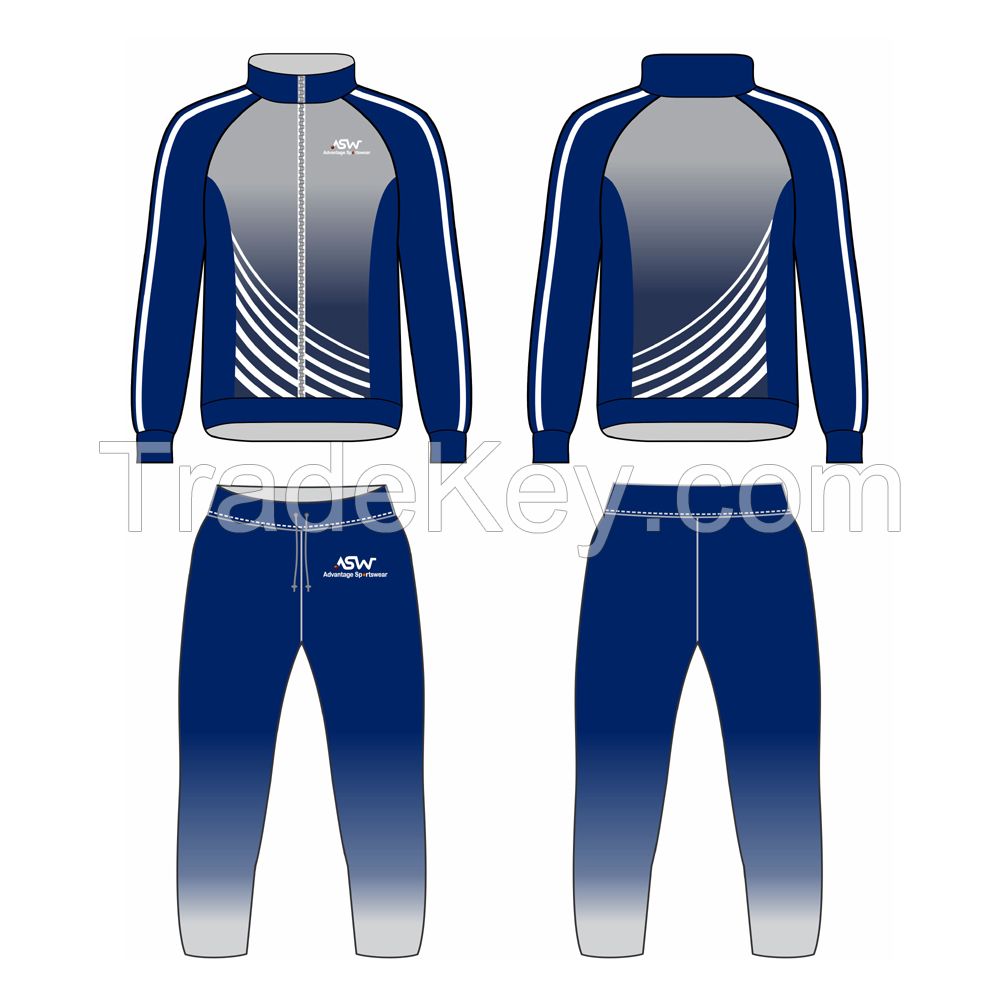 High Quality Manufacture Made Tracksuits Men's Athletic Training Gym Tracksuits