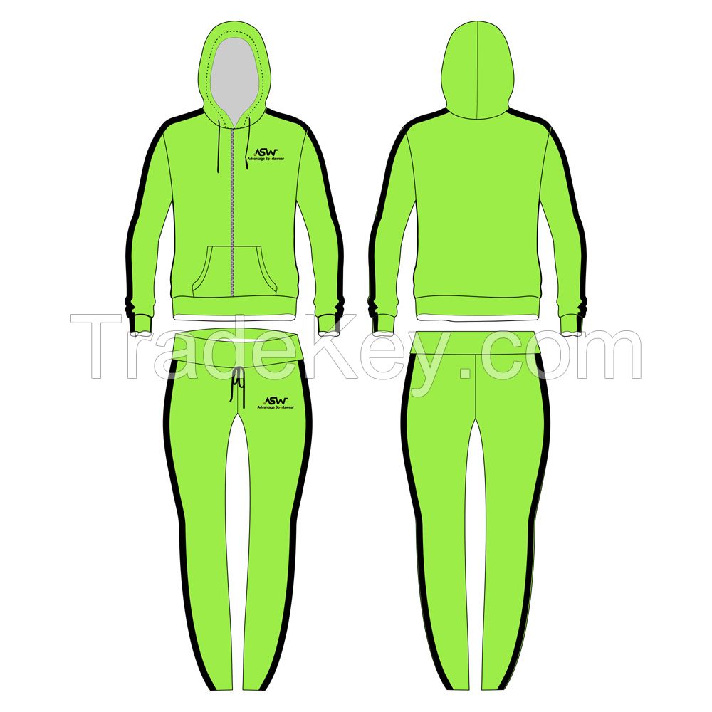 Streetwear mens private label sweat suits joggers sweat suits slim fit tracksuits for men