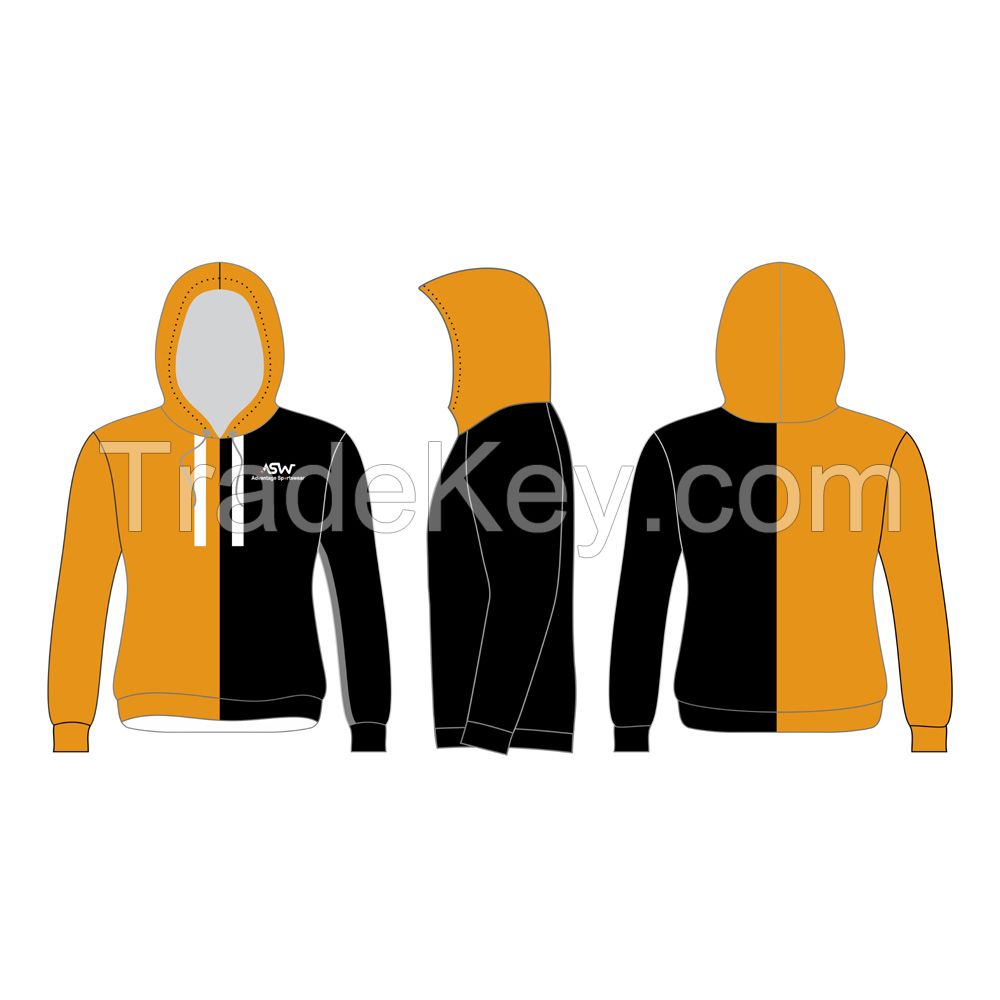 2022 High Quality Custom Logo Thick Unisex Hoodies Blank Pullover Oversized Men's Hoodies