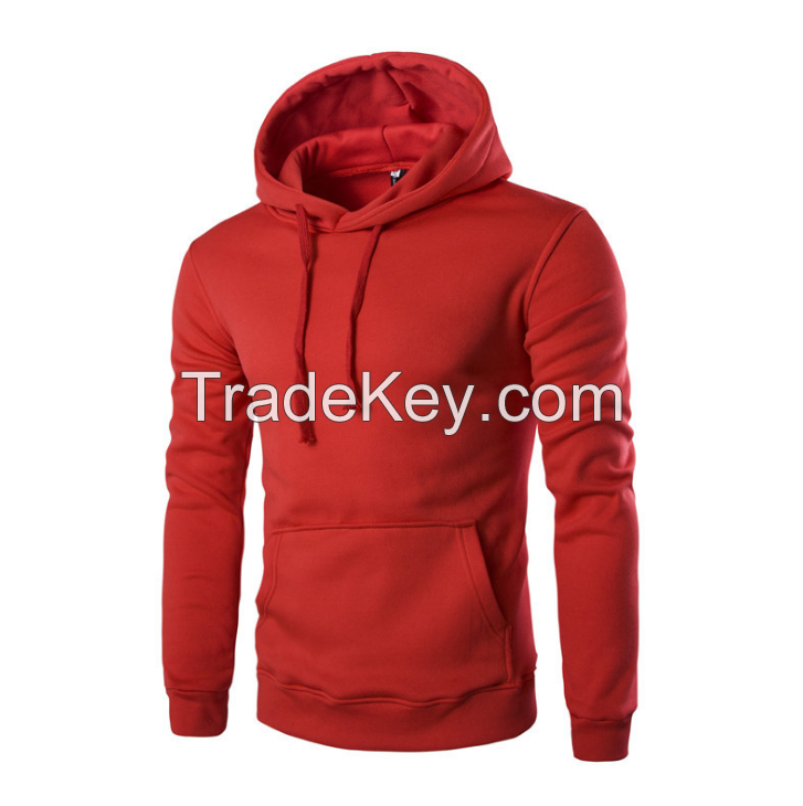 Low MOQ Pullover Men Spring Blank Sweatshirt Excellent Quality Men Hoodies