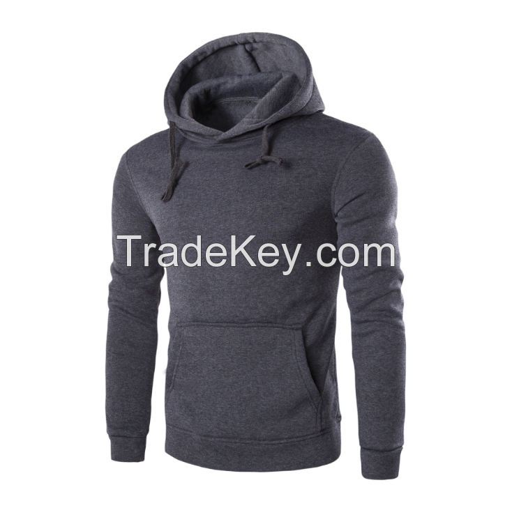 Low MOQ Pullover Men Spring Blank Sweatshirt Good Quality Men Hoodies