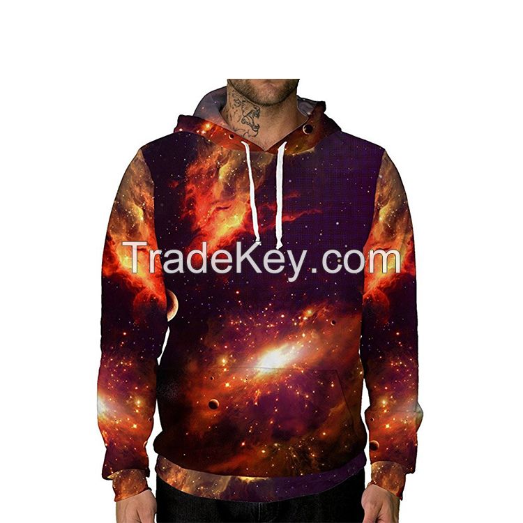 Custom Men Clothing Oem Sublimated Hoodie Plus Size Men's Hoodie Sweatshirt