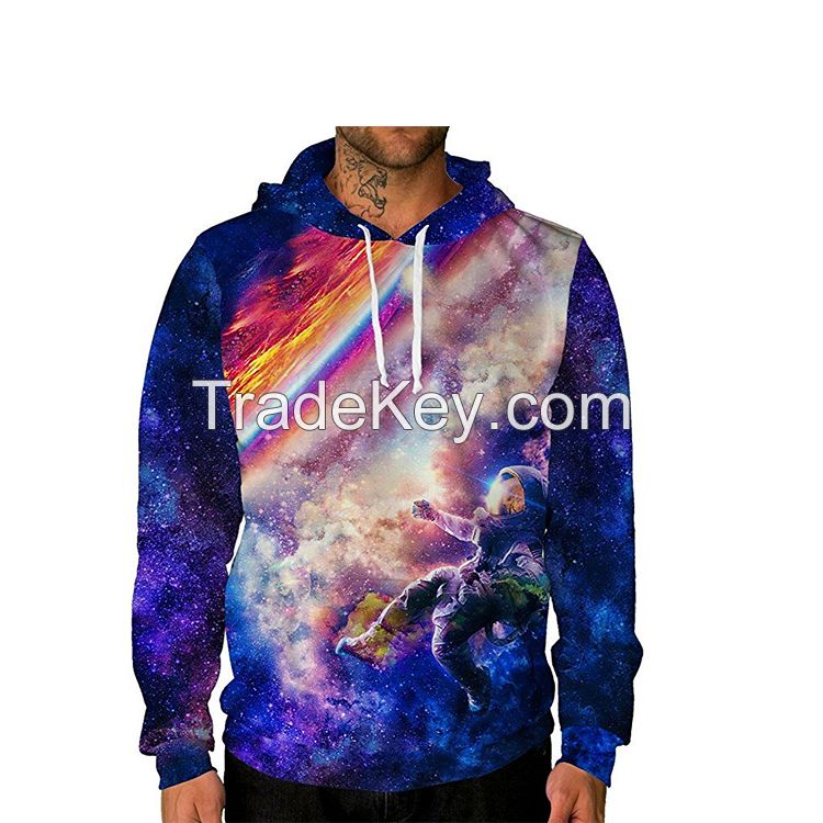 Custom Men Clothing Oem Sublimated Hoodie Plus Size Men's Hoodie Sweatshirt