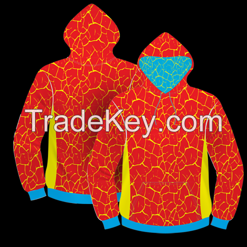 Fashion custom sublimation hoodies with hood