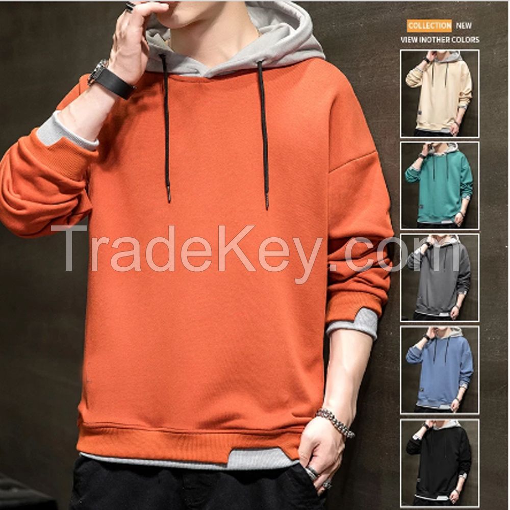 First Class Quality Custom Hoodies men Private Label Long Hoodies Sweatshirt 