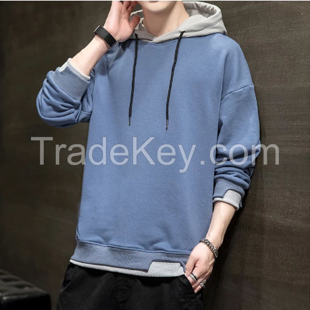 First Class Quality Custom Hoodies men Private Label Long Hoodies Sweatshirt 