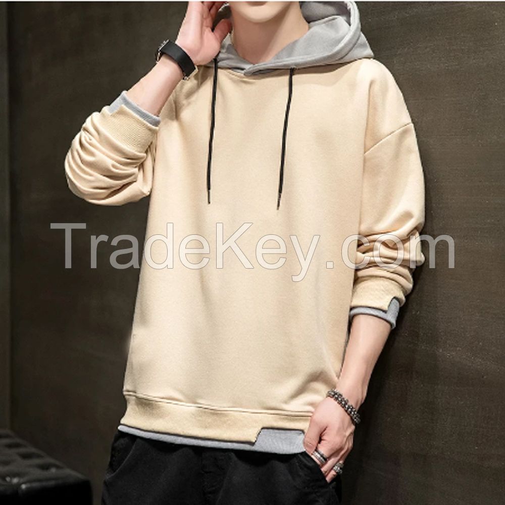 First Class Quality Custom Hoodies men Private Label Long Hoodies Sweatshirt 