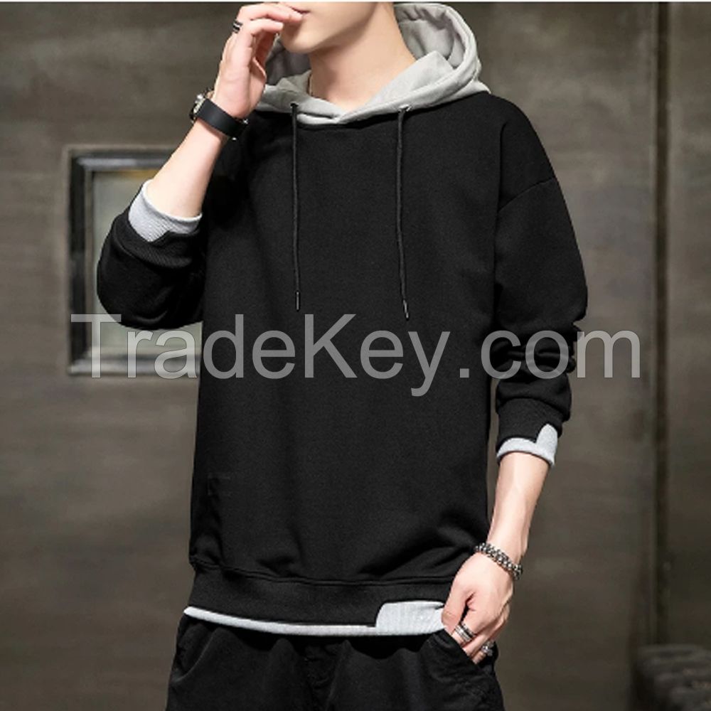 First Class Quality Custom Hoodies men Private Label Long Hoodies Sweatshirt 