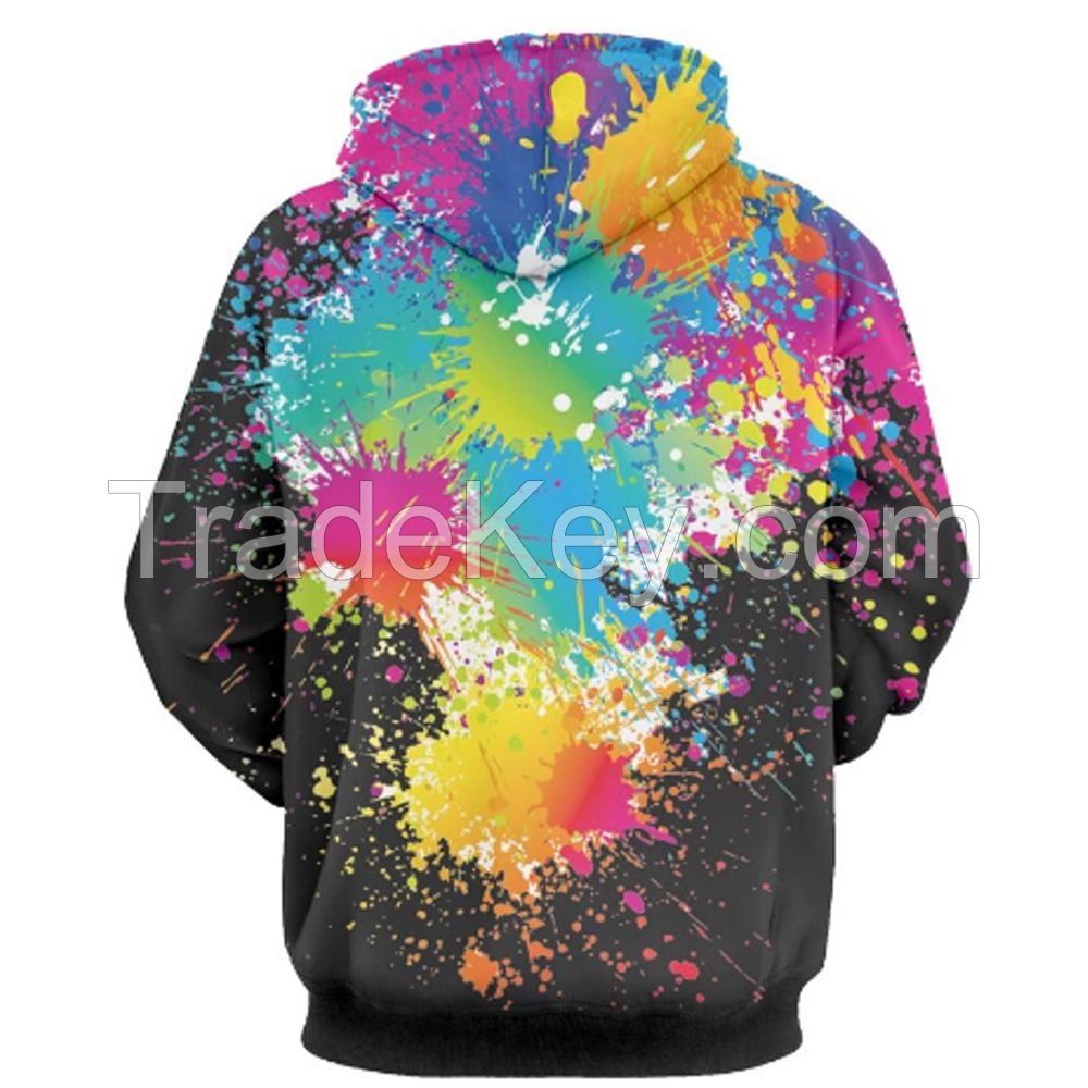 Custom Unisex Hoodies Front Pocket Pullover Sweatshirt Hip Hop Men Hoody 3d print hoodies