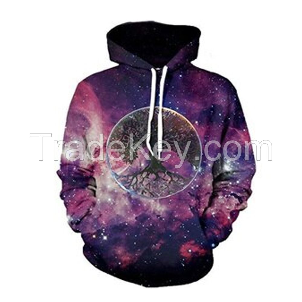 2022 Latest High Quality Custom Logo Printed Men Cotton Fleece Hooded Sweatshirt Casual Oversized Men Hoodies