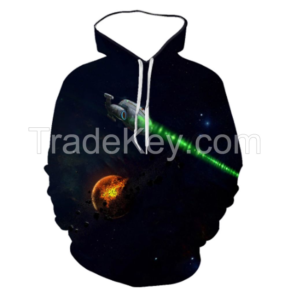 Custom Unisex Hoodies Front Pocket Pullover Sweatshirt Men Hoody 3d print hoodies