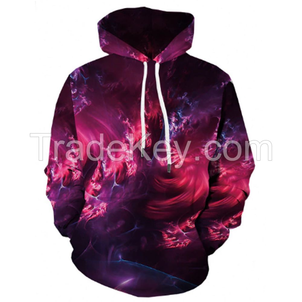 2022 Best design men customized sublimated hoodies