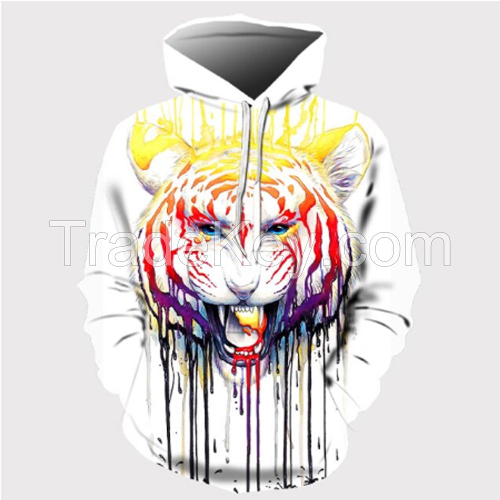 Custom Sublimation 3d Print Men Hoodies Fashion Designer Hoodies Sweatshirt