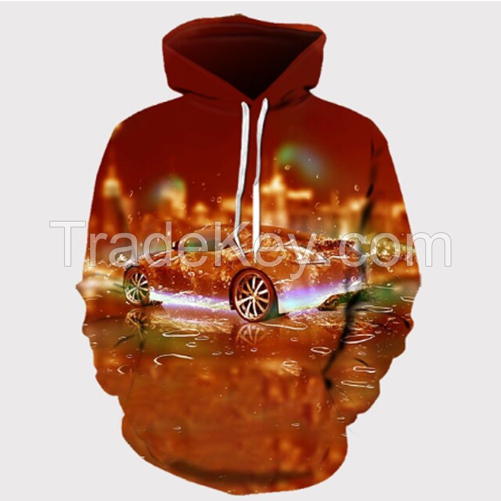 OEM 2022 Wholesale Cheap Fashion Design Sublimated Men Hoodies