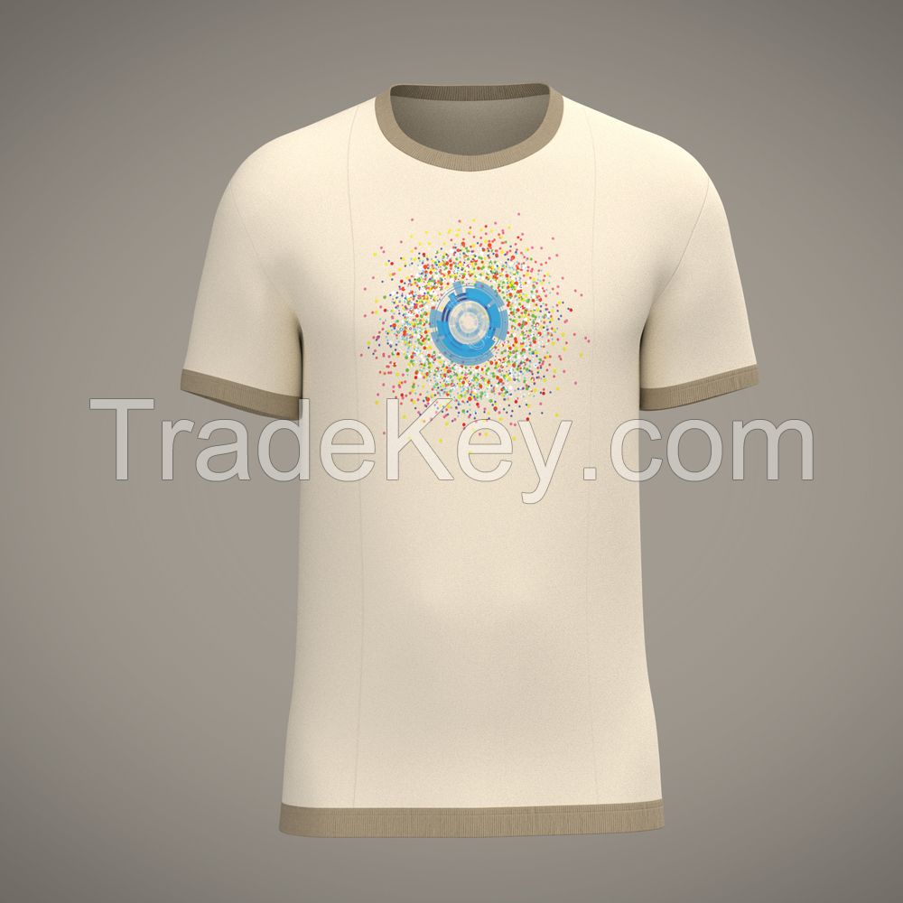 Latest Design sublimation printed Clothes Men 3d Printing T Shirts