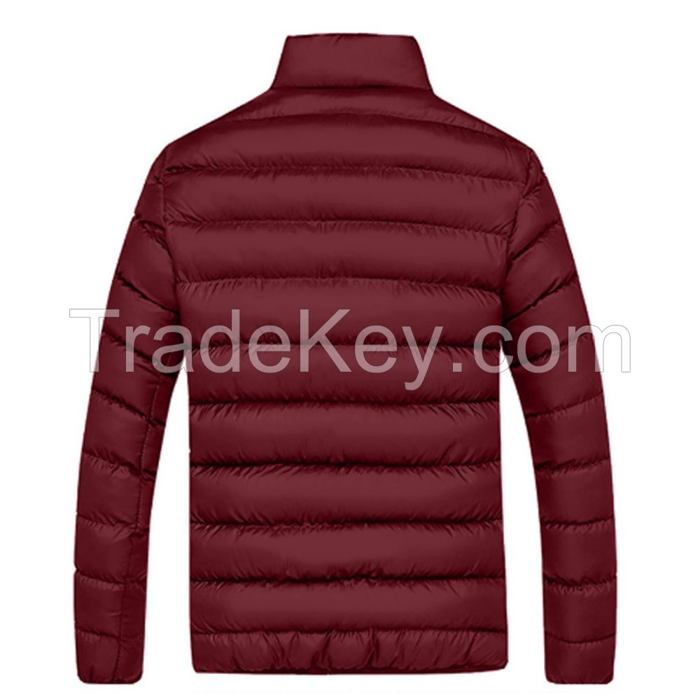 Custom Logo Winter Bomber Plus Size Puffer 5xl Warm Jacket Winter Jacket for Men 