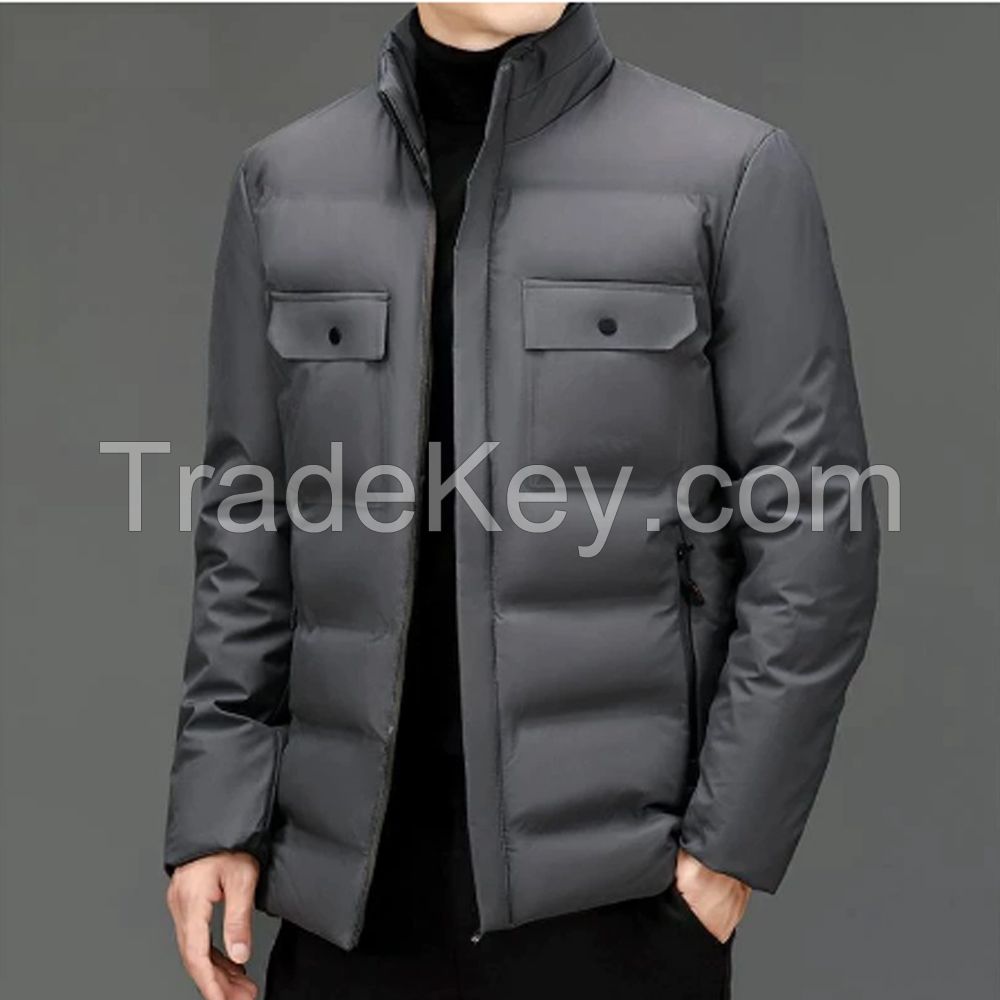 cheap price custom outdoor men bomber jackets for men puffer jacket men winter jacket