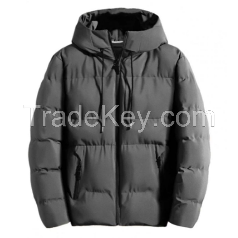 New Design Winter Down Jacket Custom Logo Casual Men's Puffer Jackets