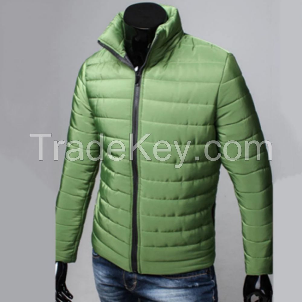 OEM quality Ultralight heated down puffer jacket men coat with hood packable light winter jacket